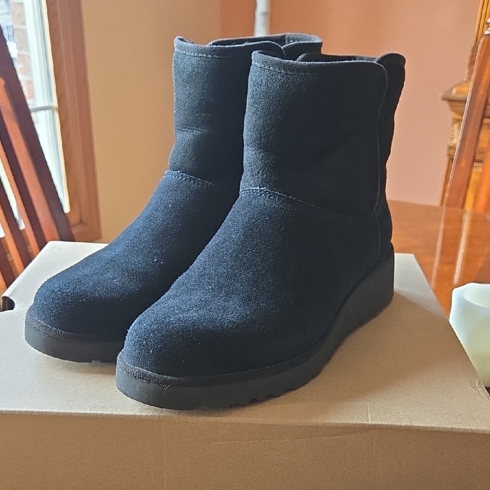 UGG Classic Slim Kristin Wedge Boots, Size 8